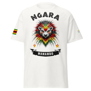 Ngara Wamambo totem mutupo Zimbabwe t-shirt. Mureza collection