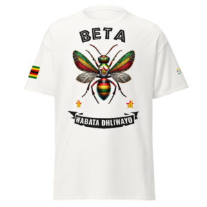 Beta - Wabata Dhliwayo Zimbabwe totem t-shirt. Mureza Collection