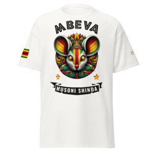 Mbeva Musoni Shinda totem mutupo Zimbabwe t-shirt. Mureza collection