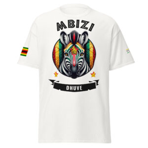 Mbizi Dhuve totem mutupo Zimbabwe t-shirt. Mureza collection