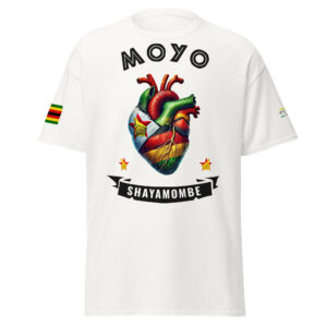 Moyo Shayamombe totem mutupo Zimbabwe t-shirt. Mureza collection