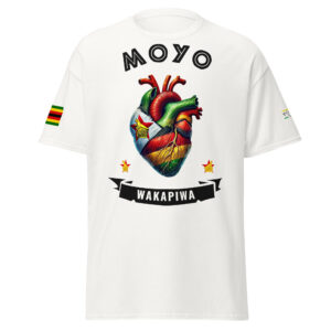 Moyo Wakapiwa totem mutupo Zimbabwe t-shirt. Mureza collection