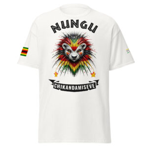 Nungu Chikandamiseve totem mutupo Zimbabwe t-shirt. Mureza collection