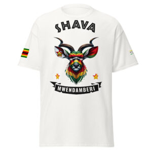 Shava Mwendamberi totem mutupo Zimbabwe t-shirt. Mureza collection